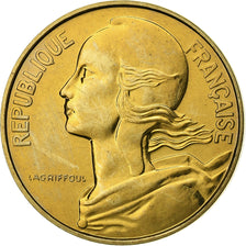Francia, 10 Centimes, Marianne, 1987, Paris, Lagriffoul, Alluminio-bronzo, FDC