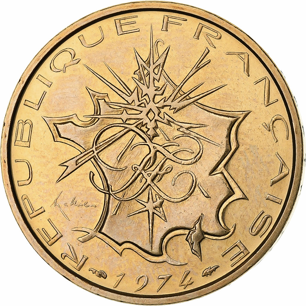 France, 10 Francs, Mathieu, 1974, Paris, série FDC, Tranche B