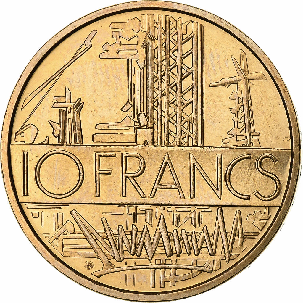 France, 10 Francs, Mathieu, 1974, Paris, série FDC, Tranche B