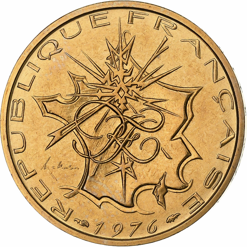 France, 10 Francs, Mathieu, 1976, Paris, série FDC, Tranche B, Cupro-nickel