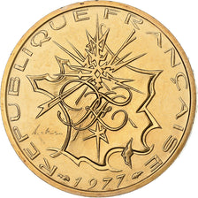 Francia, 10 Francs, Mathieu, 1977, Monnaie de Paris, série FDC, Tranche A