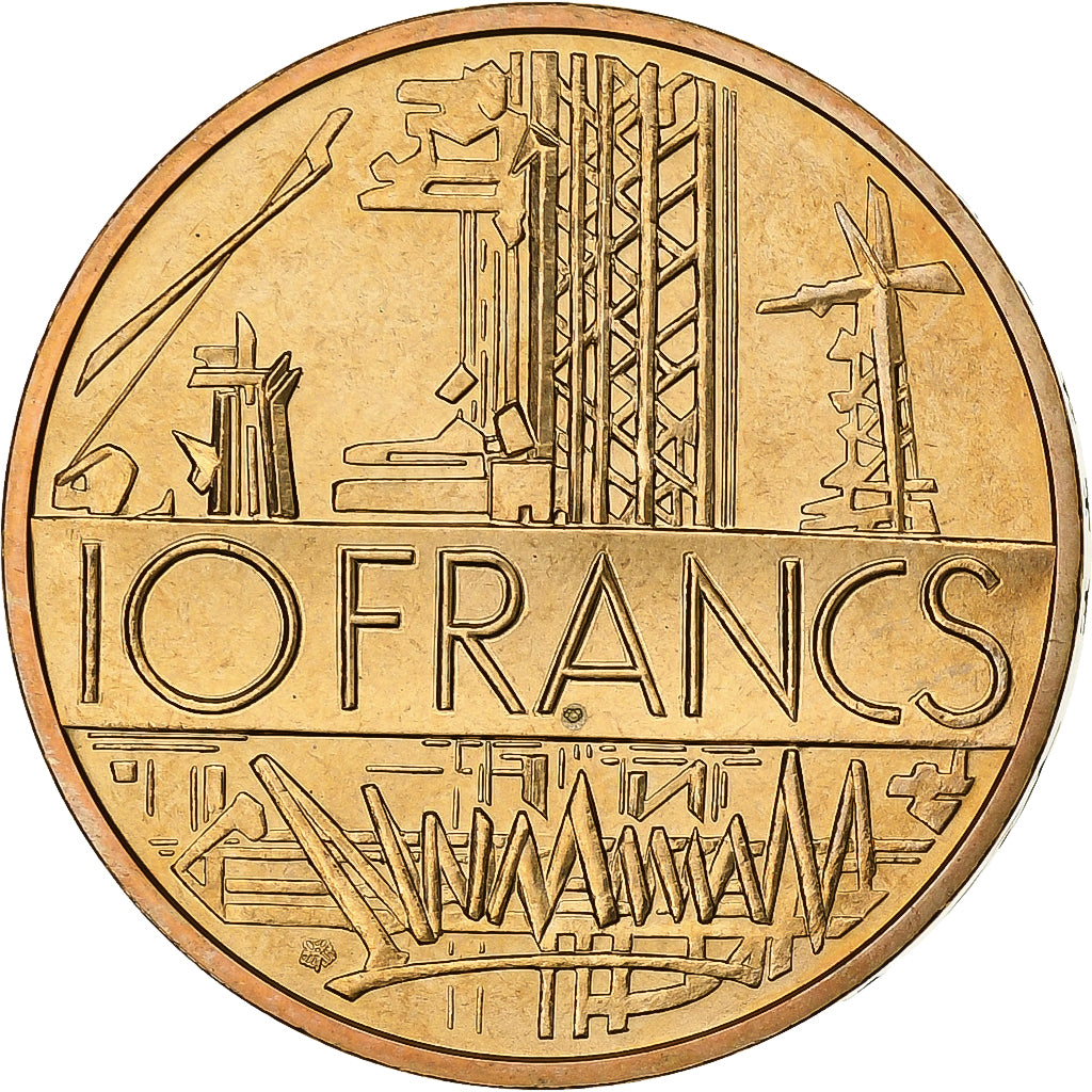 France, 10 Francs, Mathieu, 1981, Paris, Tranche A, Nickel-Cuivre, FDC