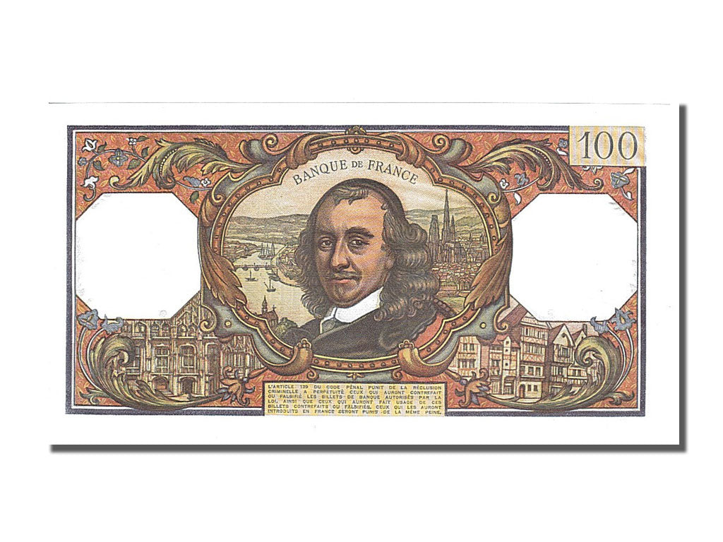 Billete, Francia, 100 Francs, 100 F 1964-1979 ''Corneille'', 1969, 1969-01-02