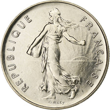 Francia, 5 Francs, Semeuse, 1978, Monnaie de Paris, série FDC, Rame-nichel