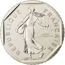 Moneta, Francia, Semeuse, 2 Francs, 1981, Paris, série FDC, FDC, Nichel