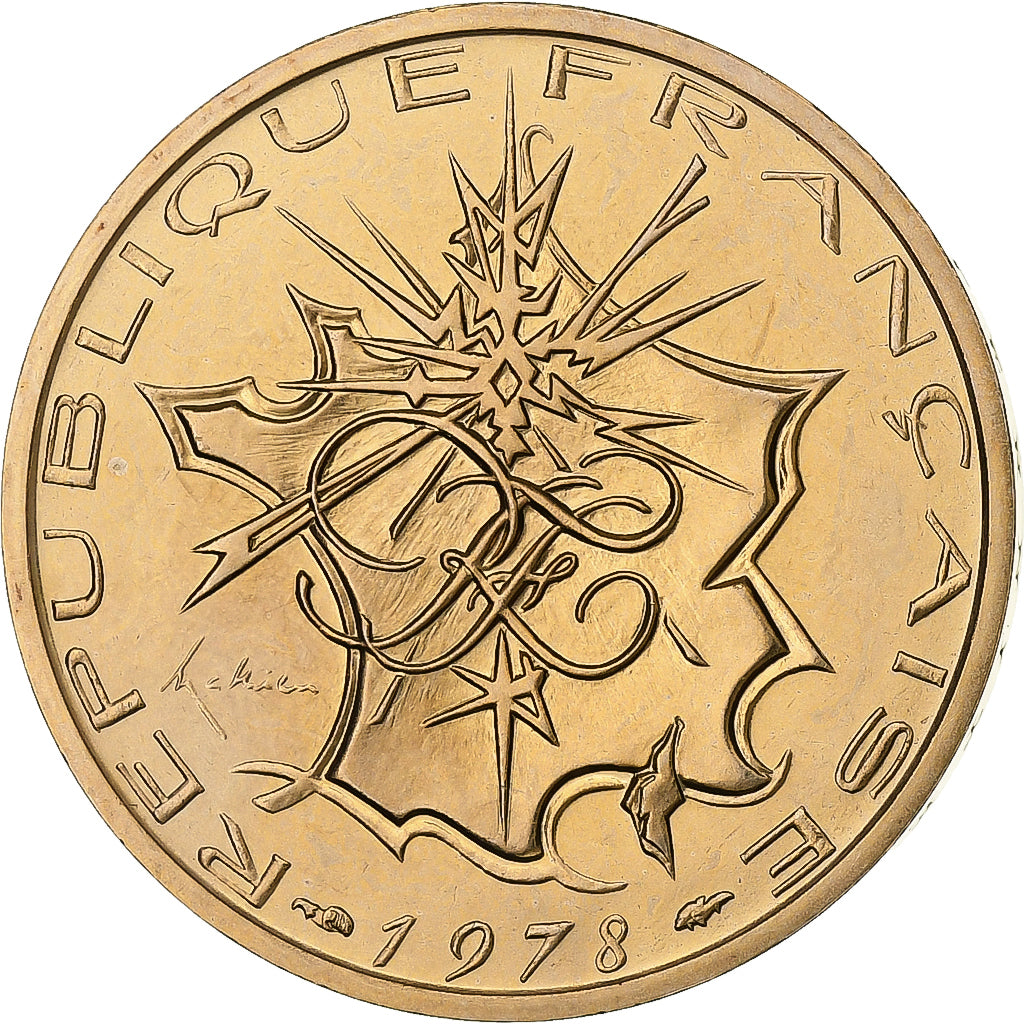 Francja, 10 Francs, Mathieu, 1978, Monnaie de Paris, série FDC, Tranche B