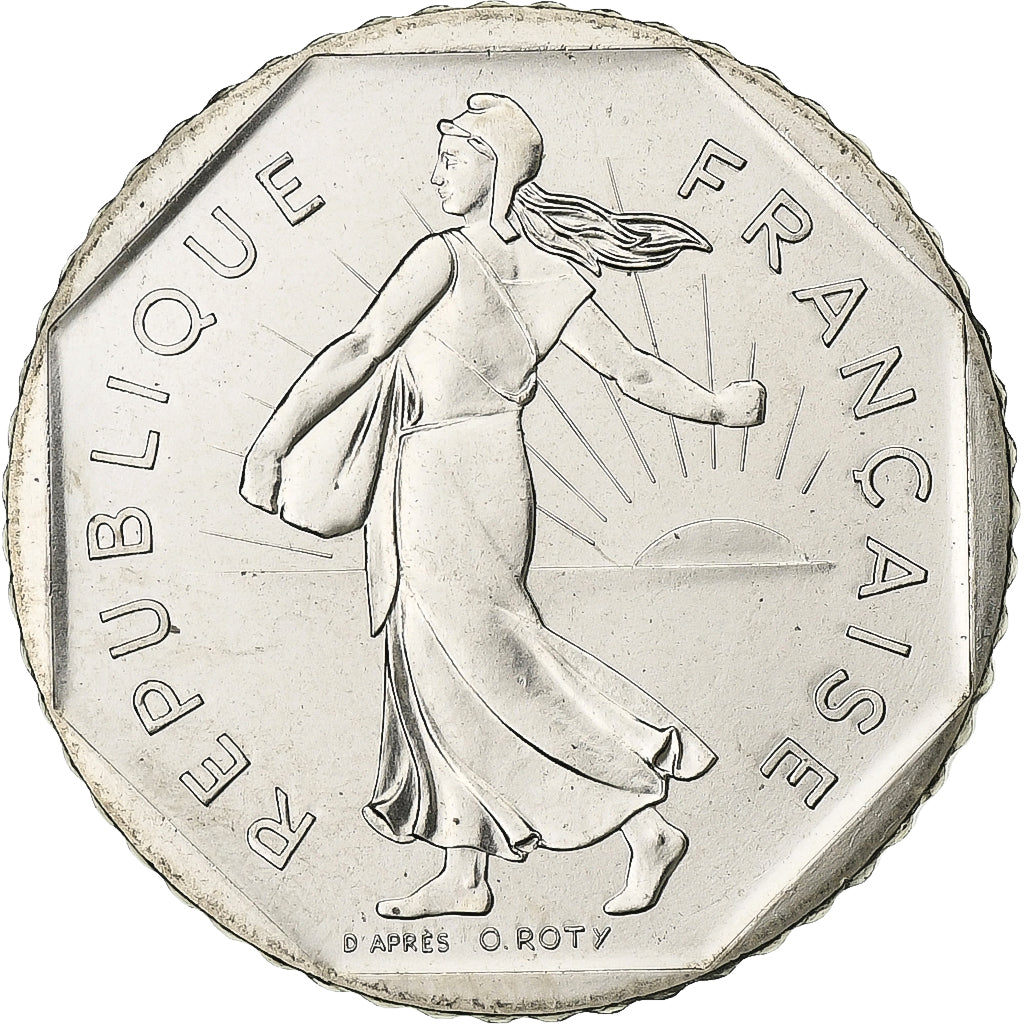 France, 2 Francs, Semeuse, 1983, Paris, Nickel, FDC, Gadoury:547, KM:942.1