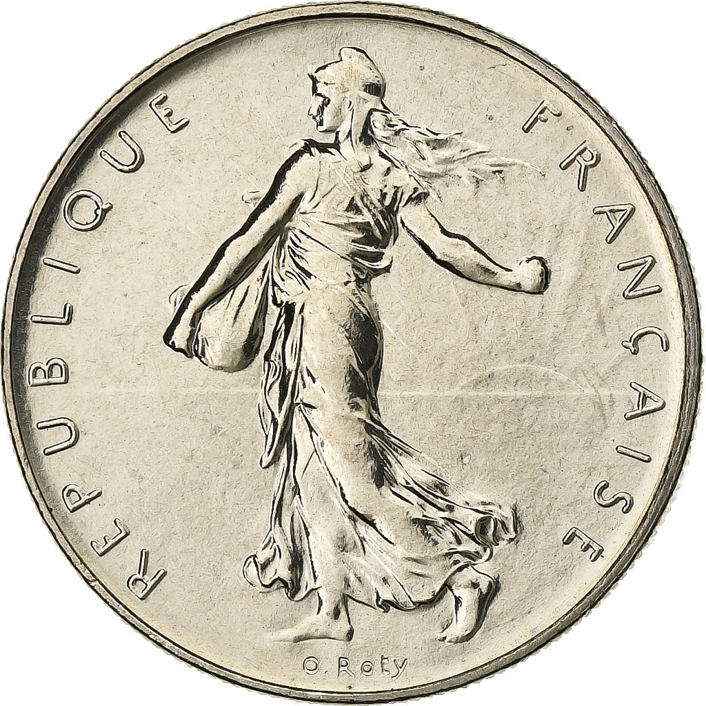 France, Franc, Semeuse, 1973, Paris, FDC, Nickel, FDC, Gadoury:474, KM:925.1