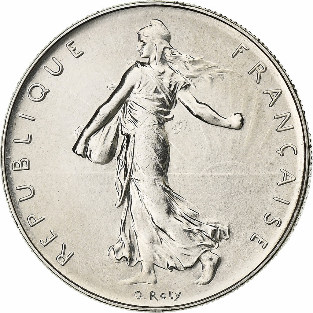 Francia, Franc, Semeuse, 1974, Monnaie de Paris, FDC, Nichel, FDC, Gadoury:474