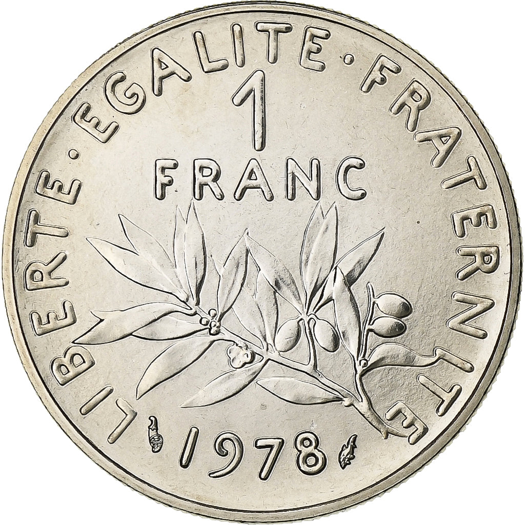 Francia, Franc, Semeuse, 1978, Monnaie de Paris, FDC, Nichel, FDC, Gadoury:474