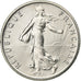França, 1/2 Franc, Semeuse, 1970, Paris, FDC, Níquel, MS(65-70), Gadoury:429