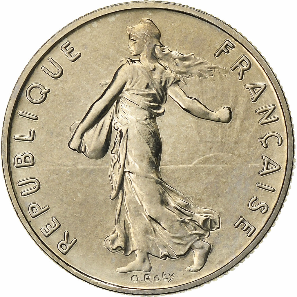 Francia, 1/2 Franc, Semeuse, 1978, Monnaie de Paris, FDC, Níquel, FDC