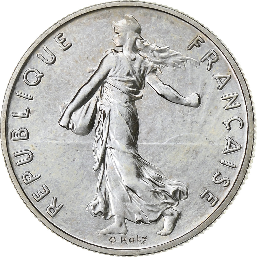 Francia, 1/2 Franc, Semeuse, 1979, Monnaie de Paris, FDC, Níquel, FDC