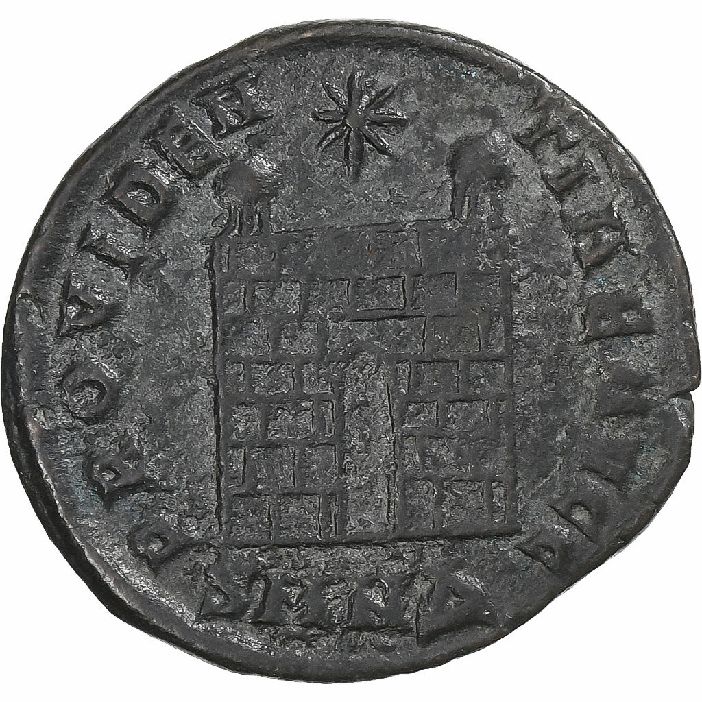 Constantijn I, Follis, 328-329, Nicomedia, Bronzen, ZF+