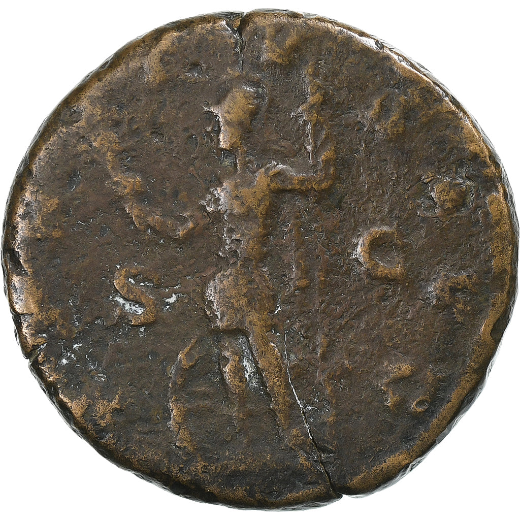 Gordian III, As, 240, Rome, Bronze, VF(20-25), RIC:293B