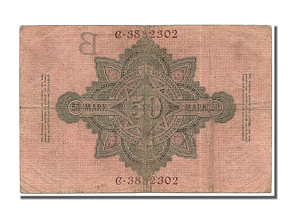 Biljet, Duitsland, 50 Mark, 1910, 1910-04-21, TTB
