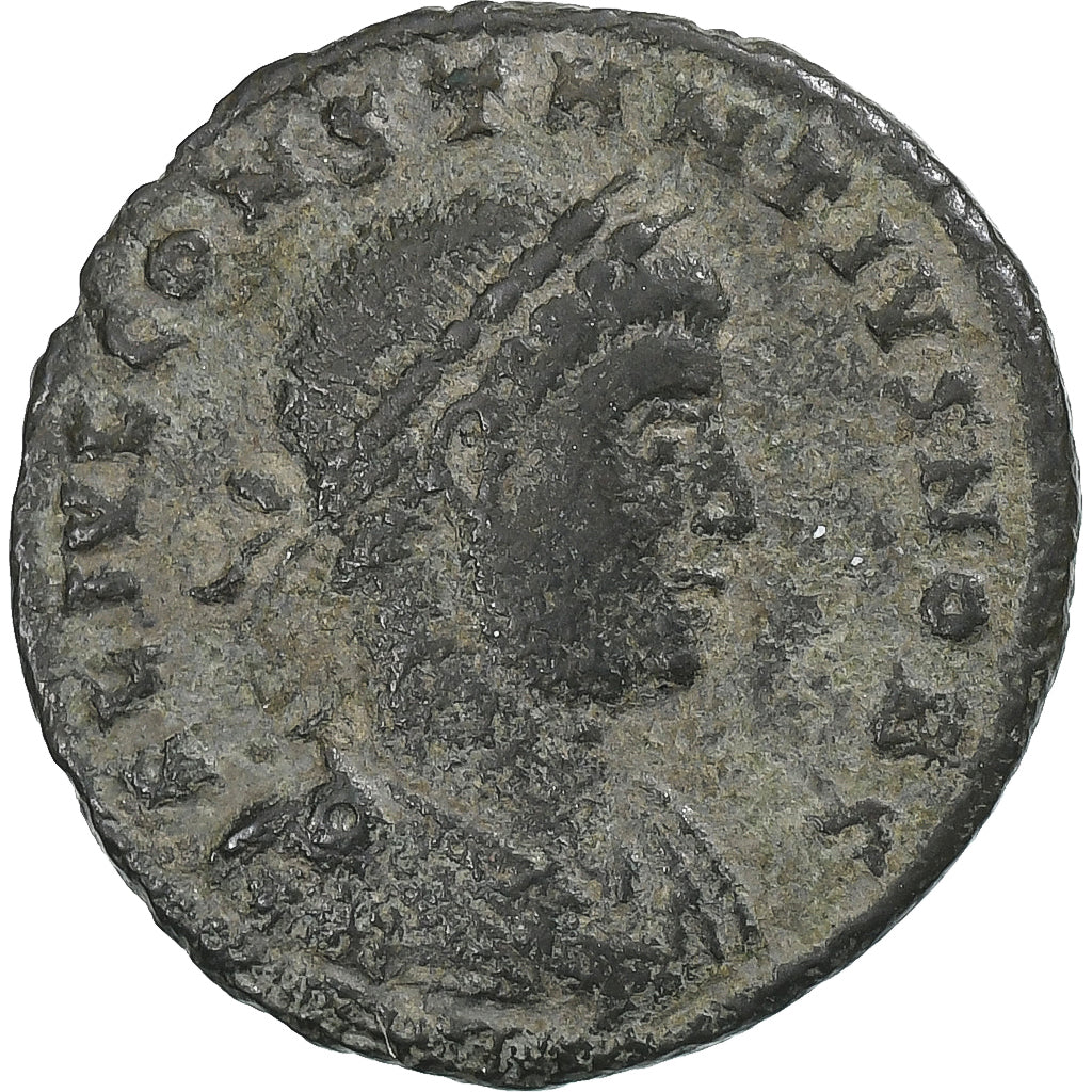 Constantius II, Follis, 330-333, Heraclea, Bronce, MBC, RIC:118