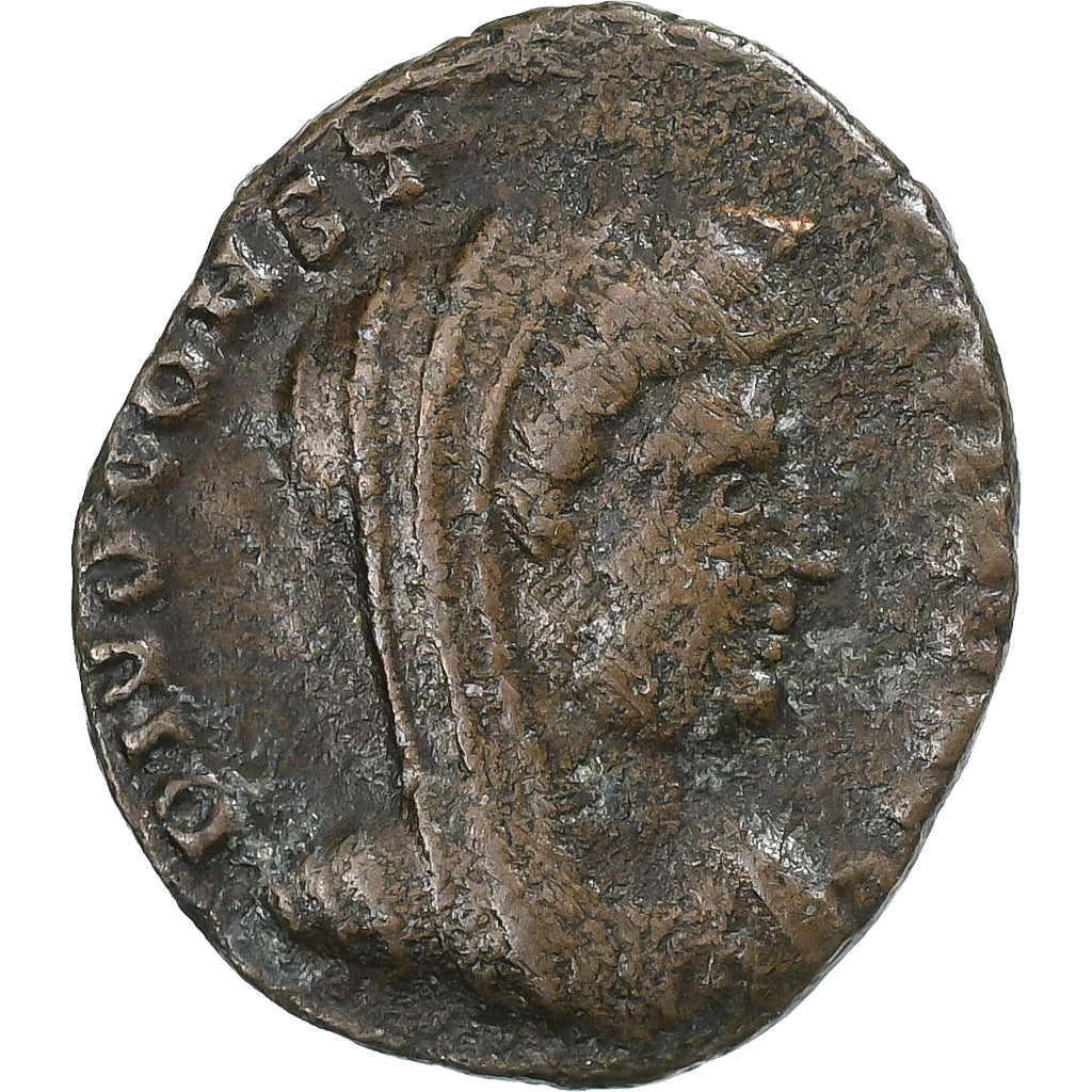 Divus Constantine I, Follis, 337-340, Bronzo, BB