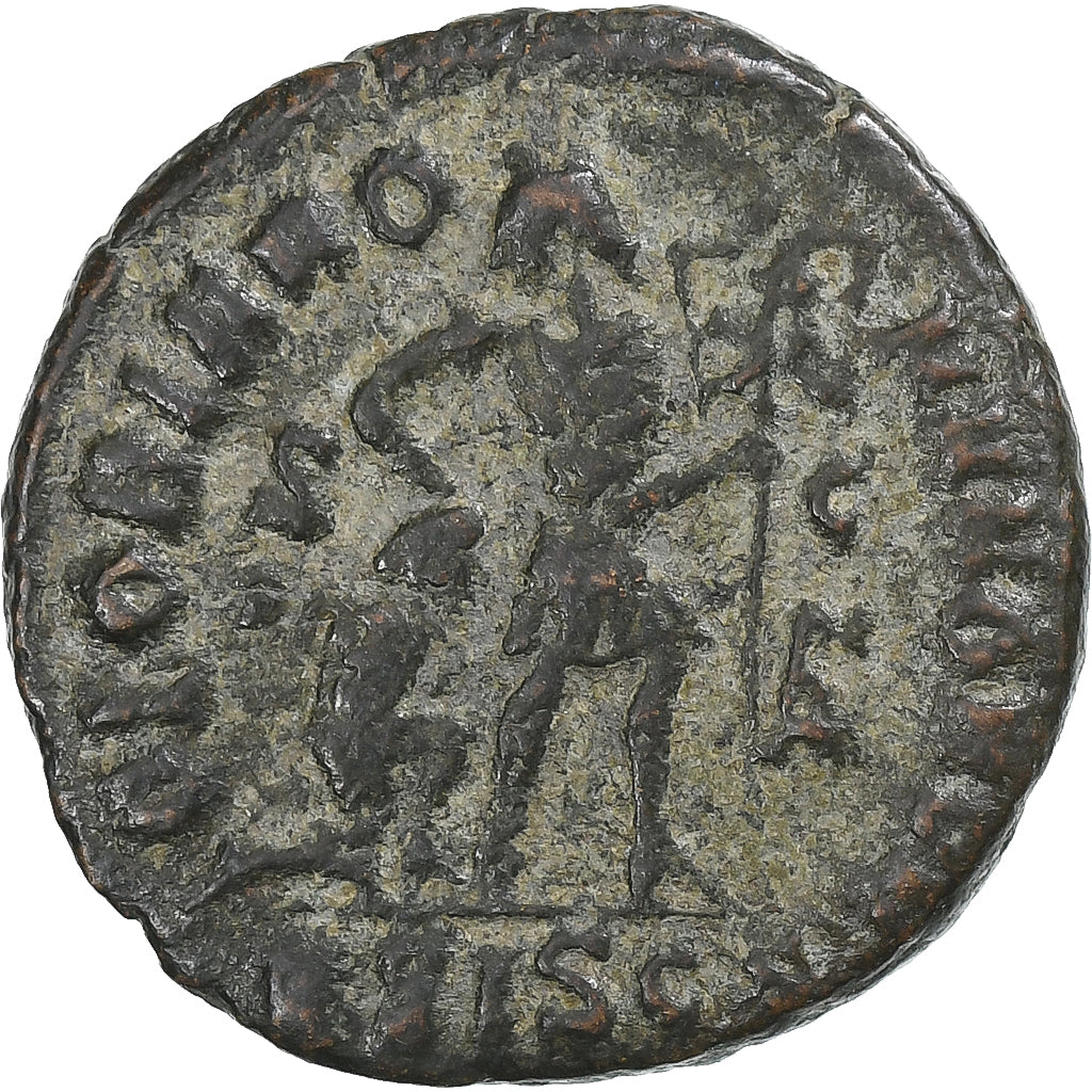 Valentinian I, Follis, 367-375, Siscia, Bronzen, ZF, RIC:14a