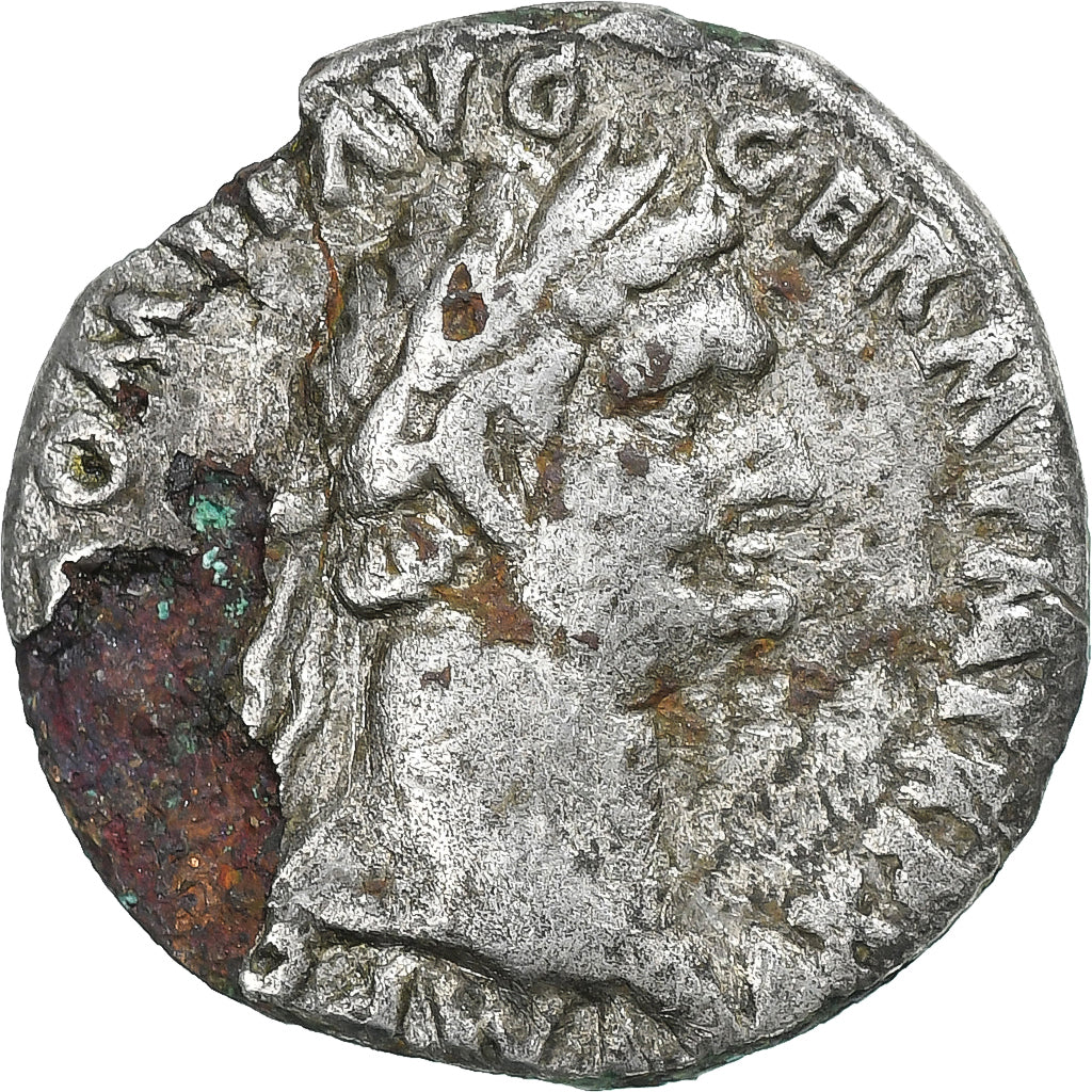 Domitianus, Denarius, 1st-2nd century, Contemporary forgery, Silver Plated