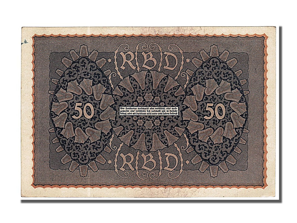 Biljet, Duitsland, 50 Mark, 1919, 1919-06-24, SUP