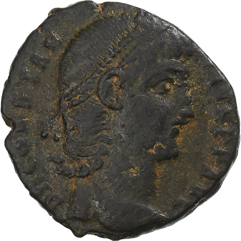 Constans, Follis, 347-348, Antioch, Bronzo, BB+, RIC:115