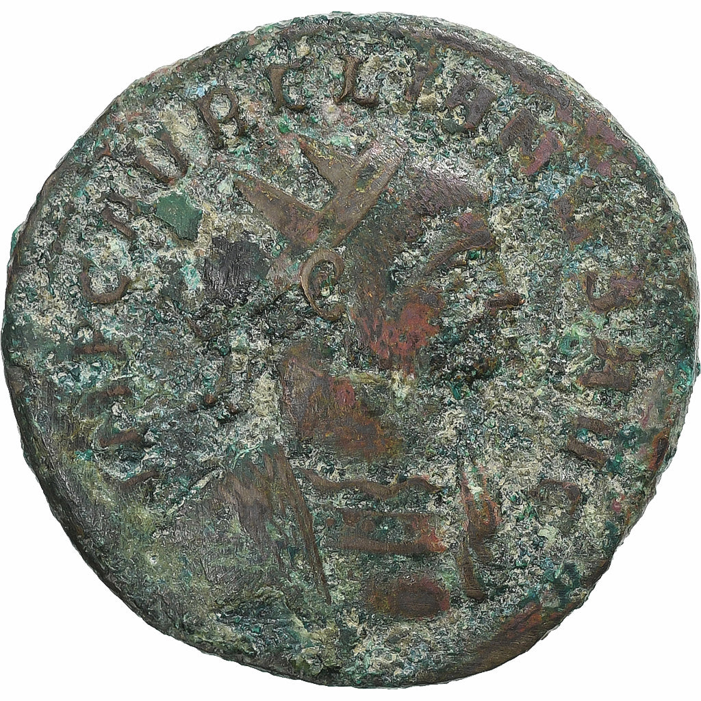 Aurélien, Aurelianus, 270-275, Siscia, Bronzen, FR+, RIC:244