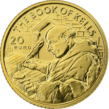 Ireland, 20 Euro, The Book of Kells, Proof, 2012, Gold, MS(65-70)