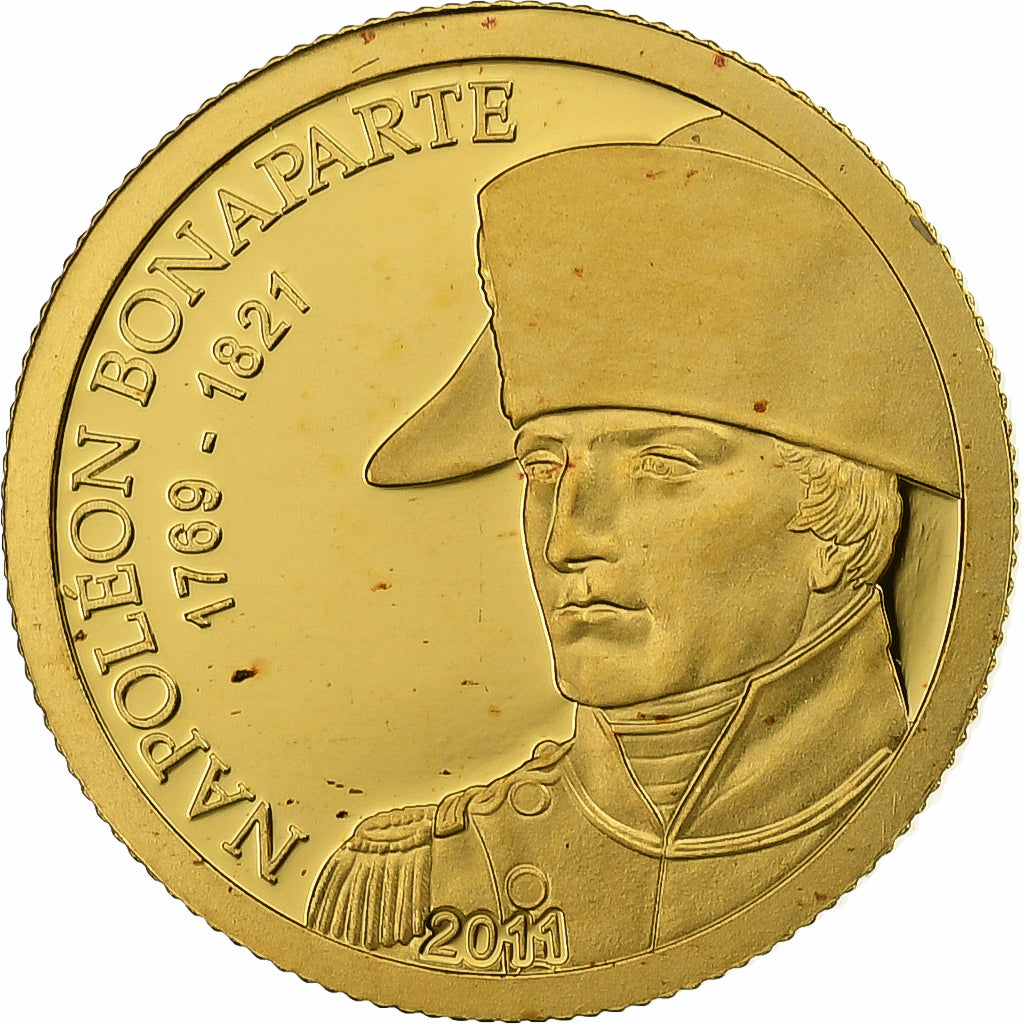 Benin, 1500 Francs CFA, Napoléon I, 2011, PP, Gold, STGL
