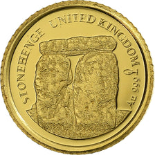 Figi, 10 Dollars, Stonehenge, 2010, FS, Oro, FDC