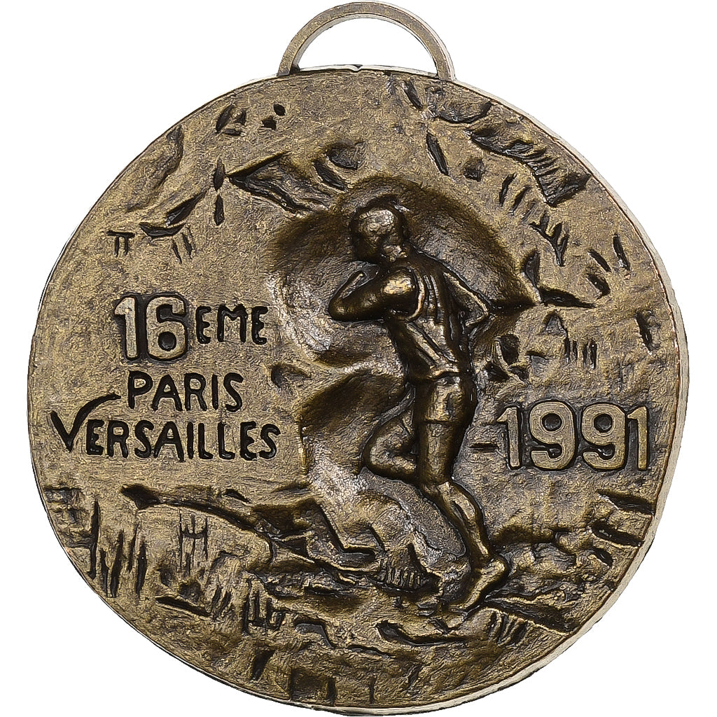 France, Médaille, Mozart, 16ème Paris-Versailles, 1991, Bronze, SUP+