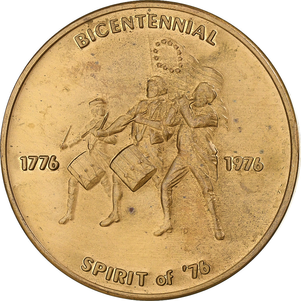 United States, Medal, Bicentennial - Spirit of '76, 1976, Bronze, AU(55-58)