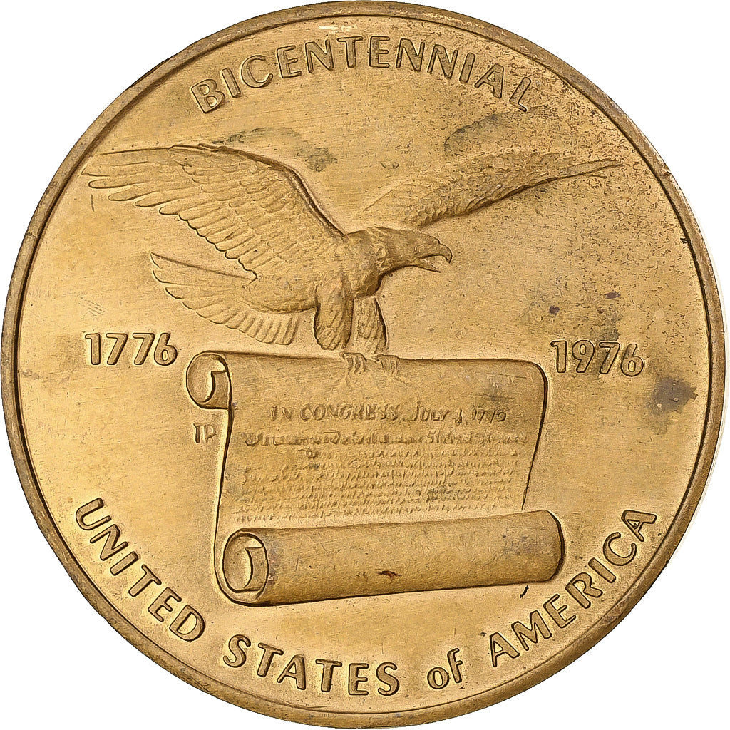 United States, Medal, Bicentennial - Spirit of '76, 1976, Bronze, AU(55-58)