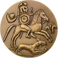 France, Medal, Unesco, Carthage, 1976, Bronze, Tschudin, MS(60-62)