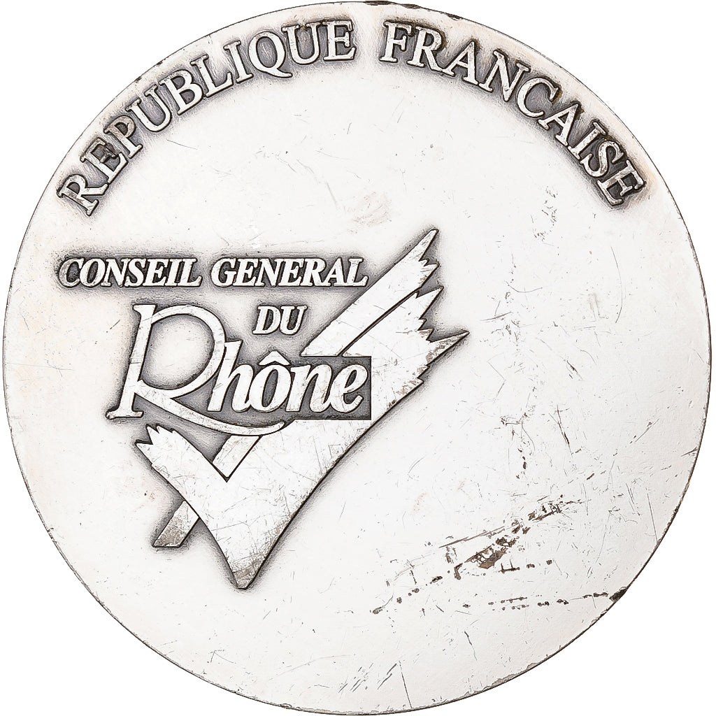 France, Medal, Conseil Général du Rhône, Hôtel du Département, n.d.