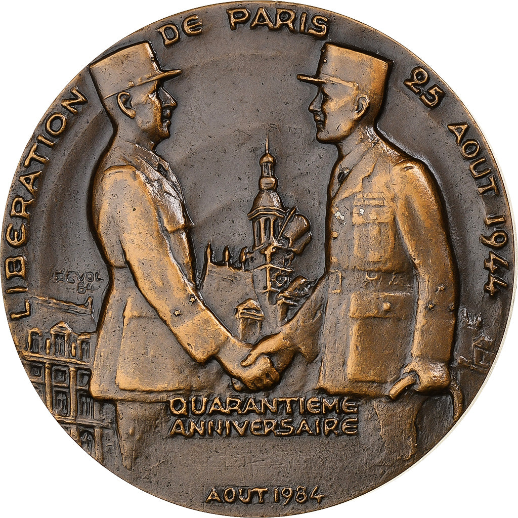 Frankrijk, Medaille, Libération de Paris, Général Leclerc de Hauteclocque