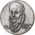 France, Medal, Notariat Français, Caisse des Dépôts, Jacques Cujas, 1975