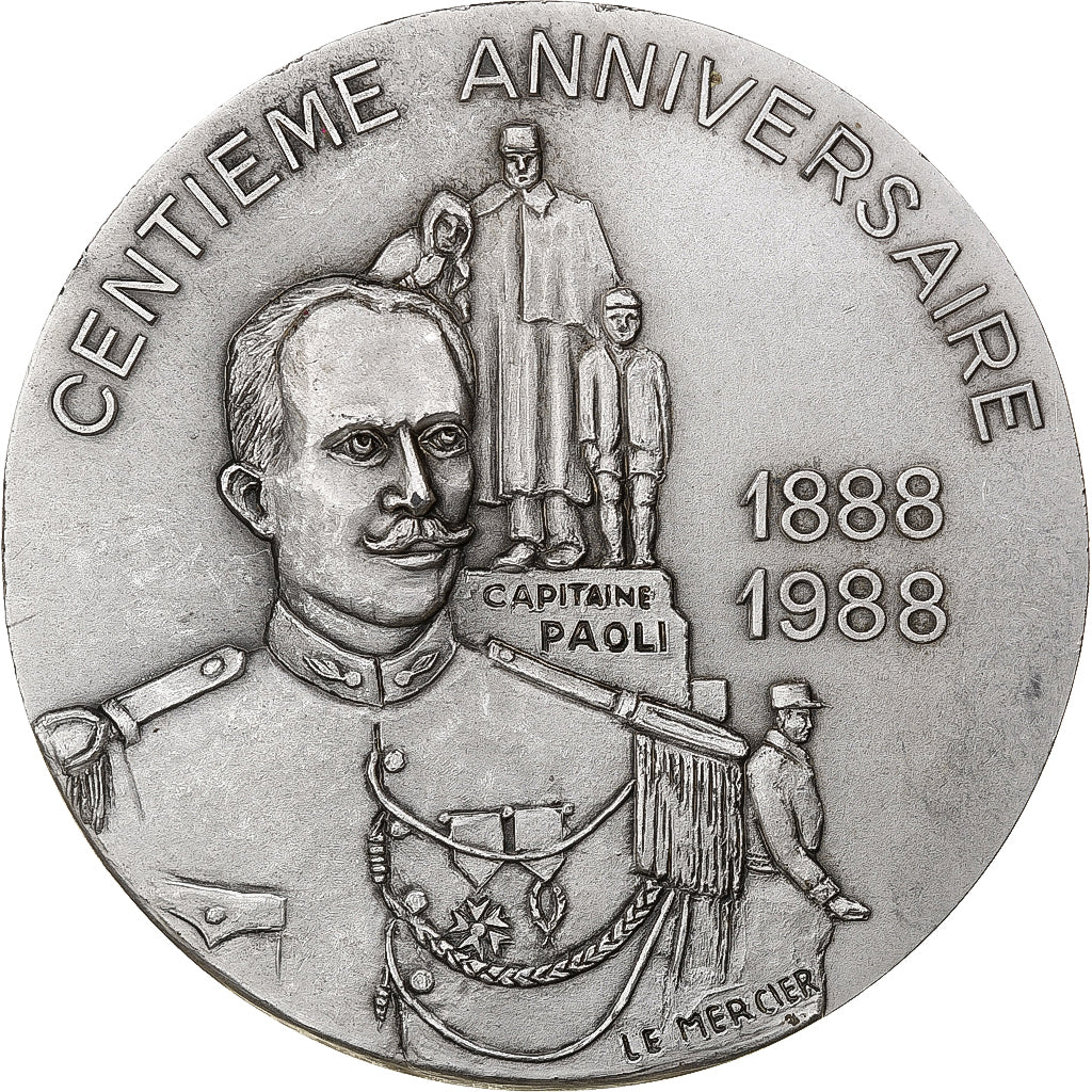 Frankrijk, Medaille, Caisse Nationale du Gendarme, 100è Anniversaire, 1988