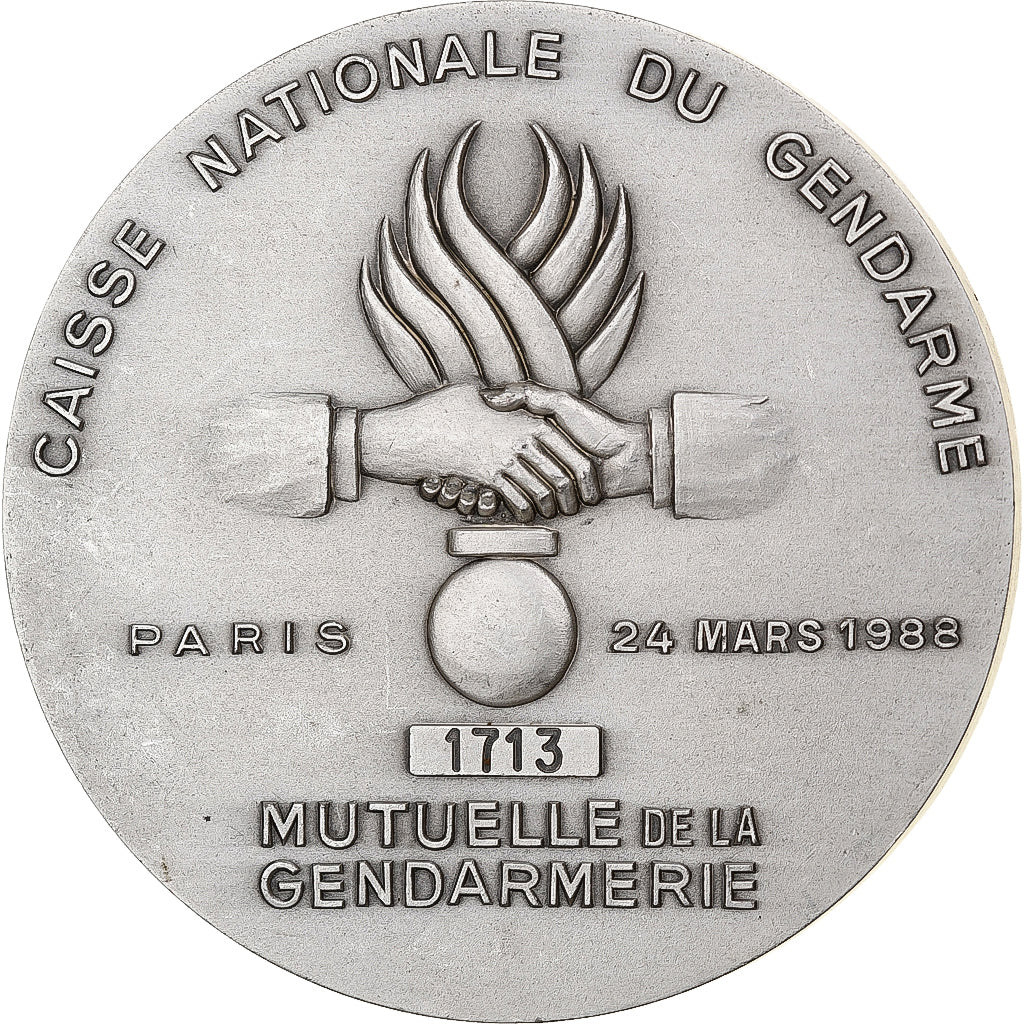 Frankrijk, Medaille, Caisse Nationale du Gendarme, 100è Anniversaire, 1988