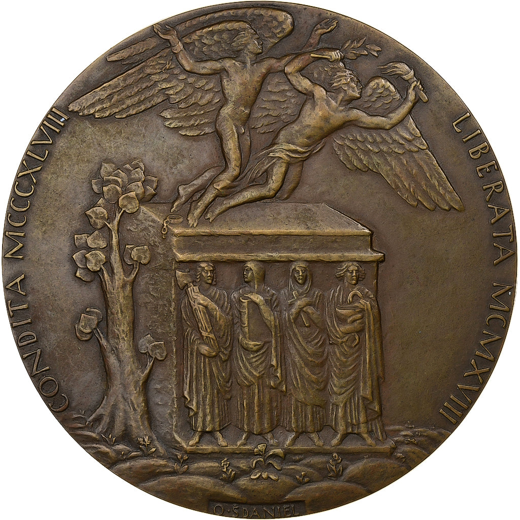 Czechoslovakia, Medal, Charles University, Foundation of Czechoslovakia, 1919