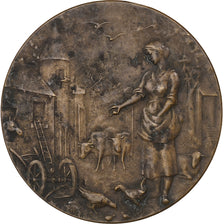 Frankreich, Medaille, Agriculture, Animaux de la Ferme, n.d., Bronze, VZ