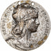 Frankreich, Medaille, Marianne, République Française, n.d., Silvered bronze