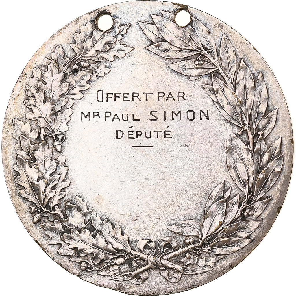 Frankreich, Medaille, Marianne, République Française, n.d., Silvered bronze