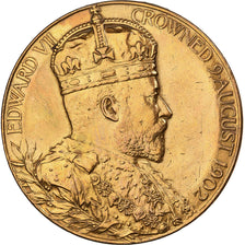 United Kingdom, Medal, Edward VII and Queen Alexandra, Coronation, 1902, Gilt