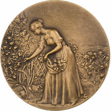 Francia, medalla, Jardinerie, horticulture, n.d., Bronce, Lenoir, EBC
