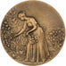 Francia, medalla, Jardinerie, horticulture, n.d., Bronce, Lenoir, EBC