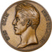 Francia, medalla, Sacre de Charles X, l’Onction, Vendée, 1829, Bronce