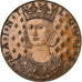 France, Medal, 700 ans de la mort de Saint-Louis, 1970, Bronze, De Jaeger