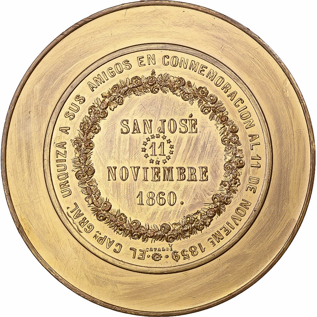 Argentinië, Medaille, Centenary of the Pact of San José, National Union, 1959