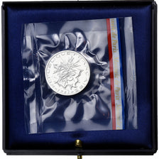 France, 10 Francs, Mathieu, 1983, Paris, Piéfort, Silver, MS(65-70)